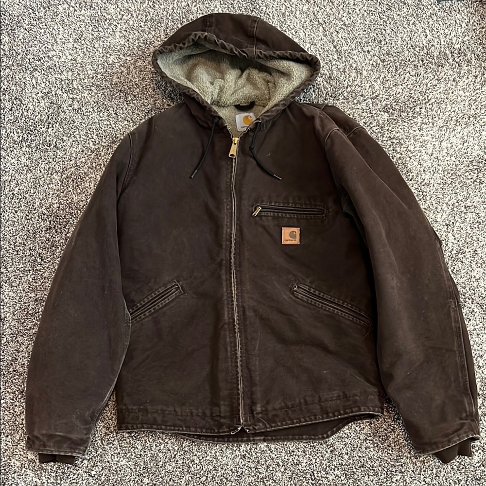 Carhartt Women’s Brown Hooded Jacket